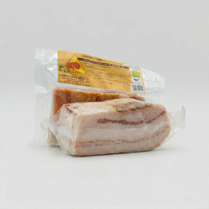 Panceta curada ecológica 100% ibérica de bellota. 0,50 Kg