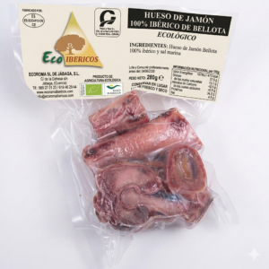 Huesos de Jamón Ecológico 100% ibérico de bellota. Envasado al vacío - ECOIBÉRICOS®