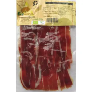 Paleta loncheada ecológica de bellota 100% ibérica. ECOIBÉRICOS® 100g