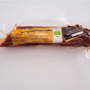 Media caña de lomo ecológica bellota 100% ibérica 0.500-0.550 kilos